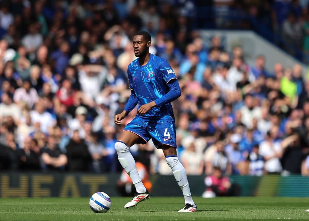 Tosin Adarabioyo of Chelsea on the ball