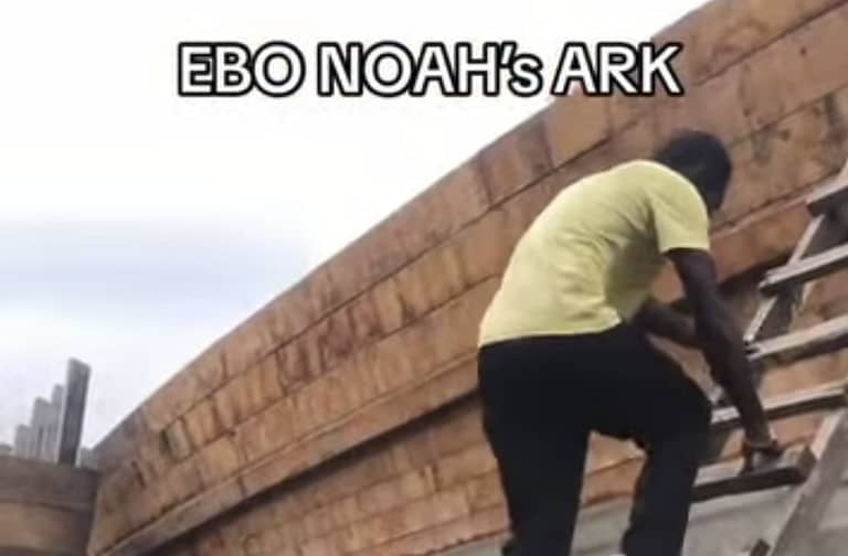 Ghanaian ‘Noah’ builds ark, says world will end with three-year rain starting December