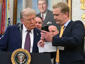 Trump: Viral White House bag video is ‘AI trickery’